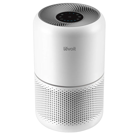 LEVOIT Air Purifier for Home Allergies Pets Hair in Bedroom, Covers Up to 1095 ft² by 56W High Torque Motor, 3-in-1 Filter with HEPA Sleep Mode, Remove Dust Smoke Pollutants Odor, Core300-P, White LEVOIT