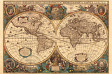Ravensburger Antique World Map, 5000pc Jigsaw Puzzle Ravensburger