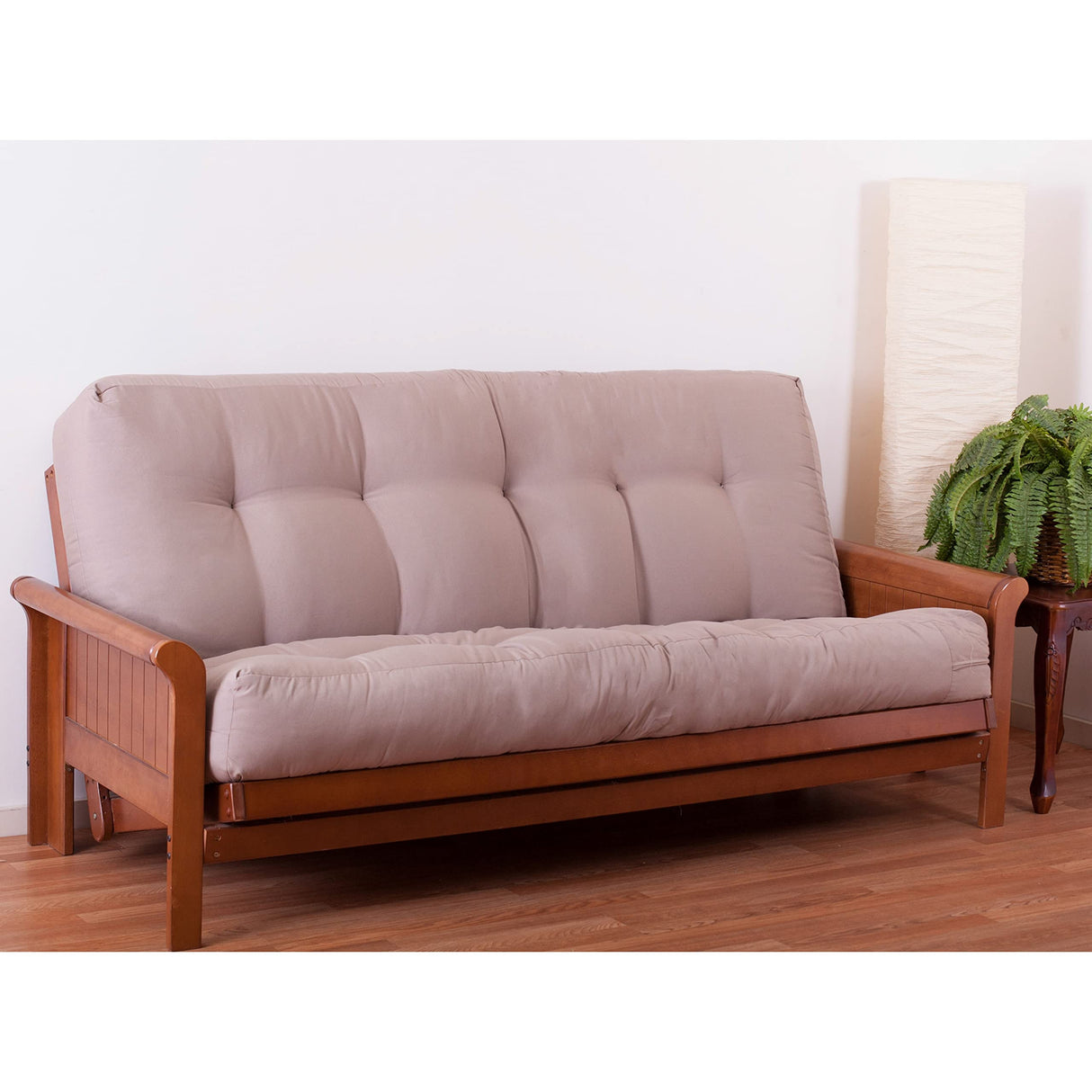 Blazing Needles Renewal 10" Twill Futon Mattress, Full, Toffee Blazing Needles