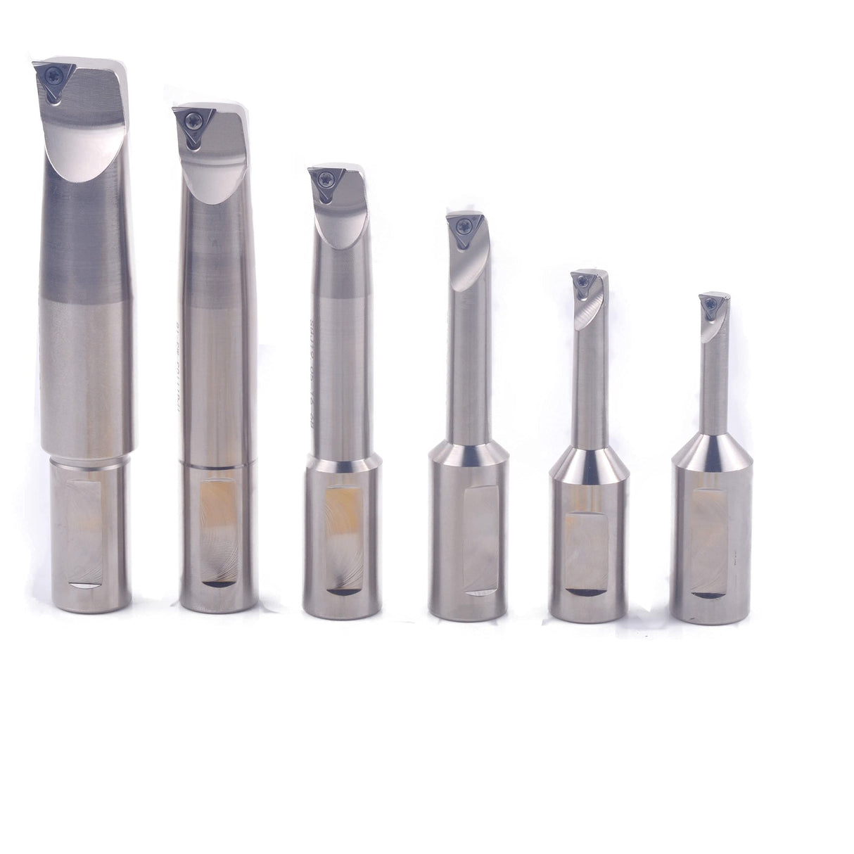 iCarbide R8 BORING HEAD 3INCH PLUS 3/4 Boring Bar 6pcs Set (Inserts included) 3/4" -4" iCarbide