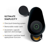 Nespresso VertuoPlus Coffee and Espresso Machine by De'Longhi with Milk Frother, Ink Black De'Longhi