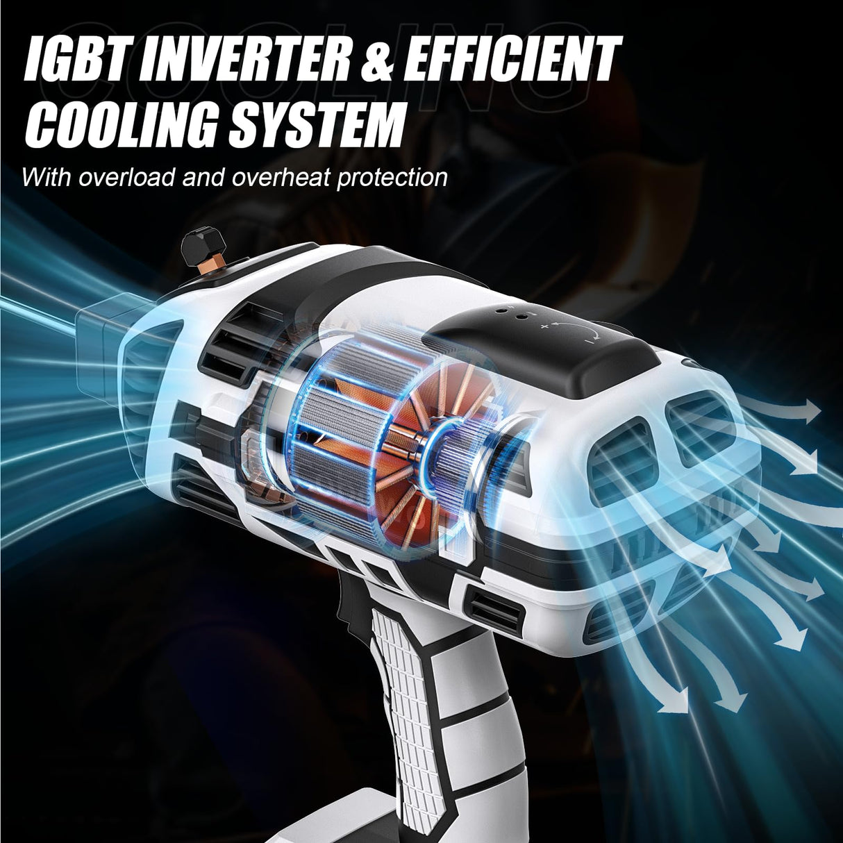 Portable Electric Welding Machine, Upgraded 110V ARC Welder, 20-120A, IGBT Inverter, 6 Variable Currents, Welding Tool for 3/32"-1/8" Rod. Perfect Gift for DIY, Repairs, Metal Fabrication, Automotive Cobowo