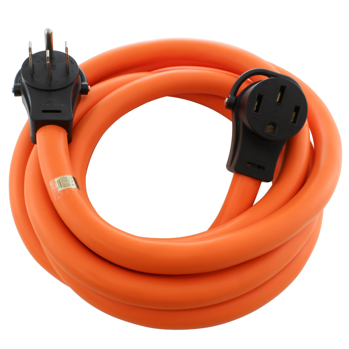 RV/EV/Generator 50A 125/250V NEMA 14-50 Extension Cord with Handles (15FT) AC WORKS