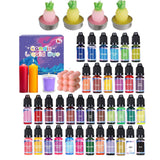 Candle Dye - Liquid Oil-Based Candle Dye | Candle Making Dye Colors | Liquid Concentrated Pigment | diyY Candle Making Pigment with 18 Or 24 Colors for Lip Gloss, Epoxy Resin WoodArtSupply