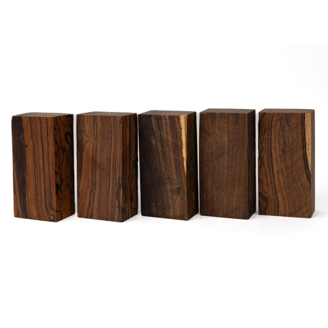 IECAP LLC Hardwood Ironwood Blanks, Exotic Wood – Woodchucks Wood – Hardwood Lumber – Natural Wood for DIY Crafts – Ironwood Lumber Turning Blanks – Size 6 x 3 x 2 inches – Pack of 5 IECAP LLC