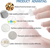 Baseball and Glove on American Flag 1000 Pieces Wooden Jigsaw Puzzles Personalized Photo Puzzle for Adults Friends Picture Puzzle Gifts for Wedding Birthday Valentine's Day Home Decor FANGKISSU