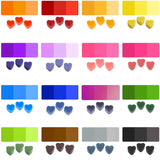 Premium Candle Wax Dye Chips, 16 Colors, Highly Concentrated Coloring for Soy Candle Making RU HANDMADE