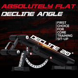 Keppi 1200LB Weight Bench, Heavy Duty Bench1000 PRO Adjustable Workout Bench Press Set for Home Gym Strength Training, Removable Foot Catch for Incline Flat Decline Sit Up Bench for Full Body Fitness Keppi