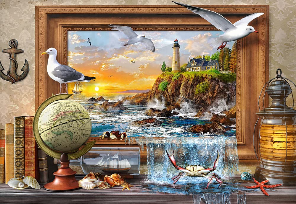 CASTORLAND 1000 Piece Jigsaw Puzzle, Marine to Life, Adult Puzzle, Castorland C-104581-2 Castorland