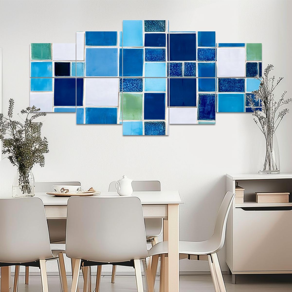 10 Pack Acoustic Panels A surface square tiles different shades blue Acoustical Soundproof Wall Panels Sound Absorbing Panel Reduce Room Echo Reverberation Acoustic Treatment AT5ZR4PD