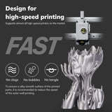 AMOLEN Silk PLA Filament Mercury Silver, 3D Printer Filament 1.75mm for 3D Printing 1kg(2.2lbs) Spool Compatible with Most FDM Printer AMOLEN