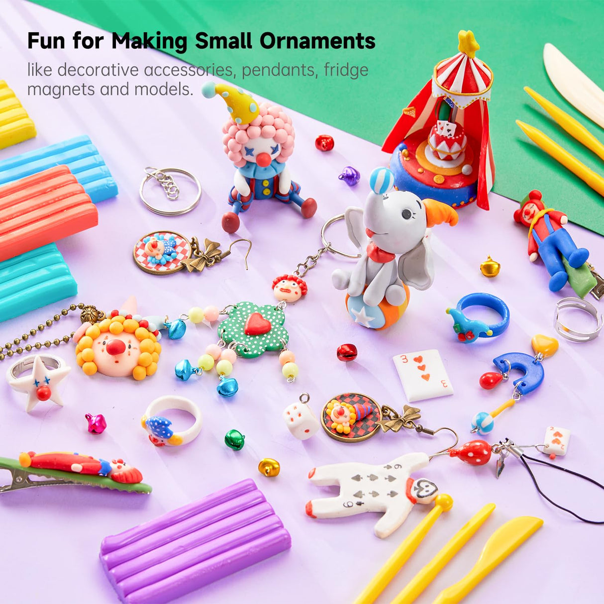 Shuttle Art 112 Colors Polymer Clay Kit with 20 Clay Tools, 16 Kinds of Accessories, Non-Toxic, Non-Sticky, Ideal DIY Art Craft Gift for Kids Adults Shuttle Art