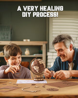 ROBOTIME 3D Wooden Puzzle for Adults Global Wonders DIY Model Kit to Build Wooden Craft Kits for Teens Educational Brain Teaser Assembly Toy Unique Gift ROBOTIME