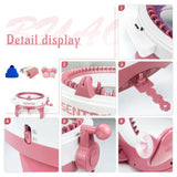 BUAOB SENTRO Knitting Machine 48 Needles for Adults, Smart Automatic Circular Crochet Knitting Machine with Row Counter BUAOB