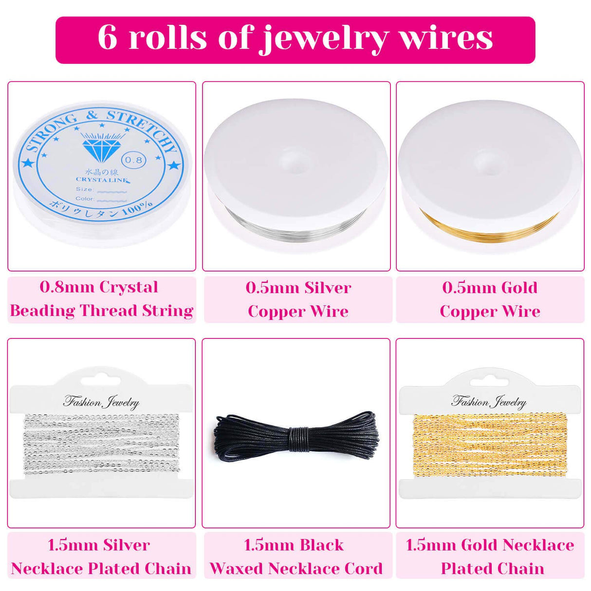 Shynek Jewelry Making Supplies Kits for Adults with Jewelry Making Tools, Earring Charms, Wires, Findings and Helping Hands for Jewelry Making and Repair shynek