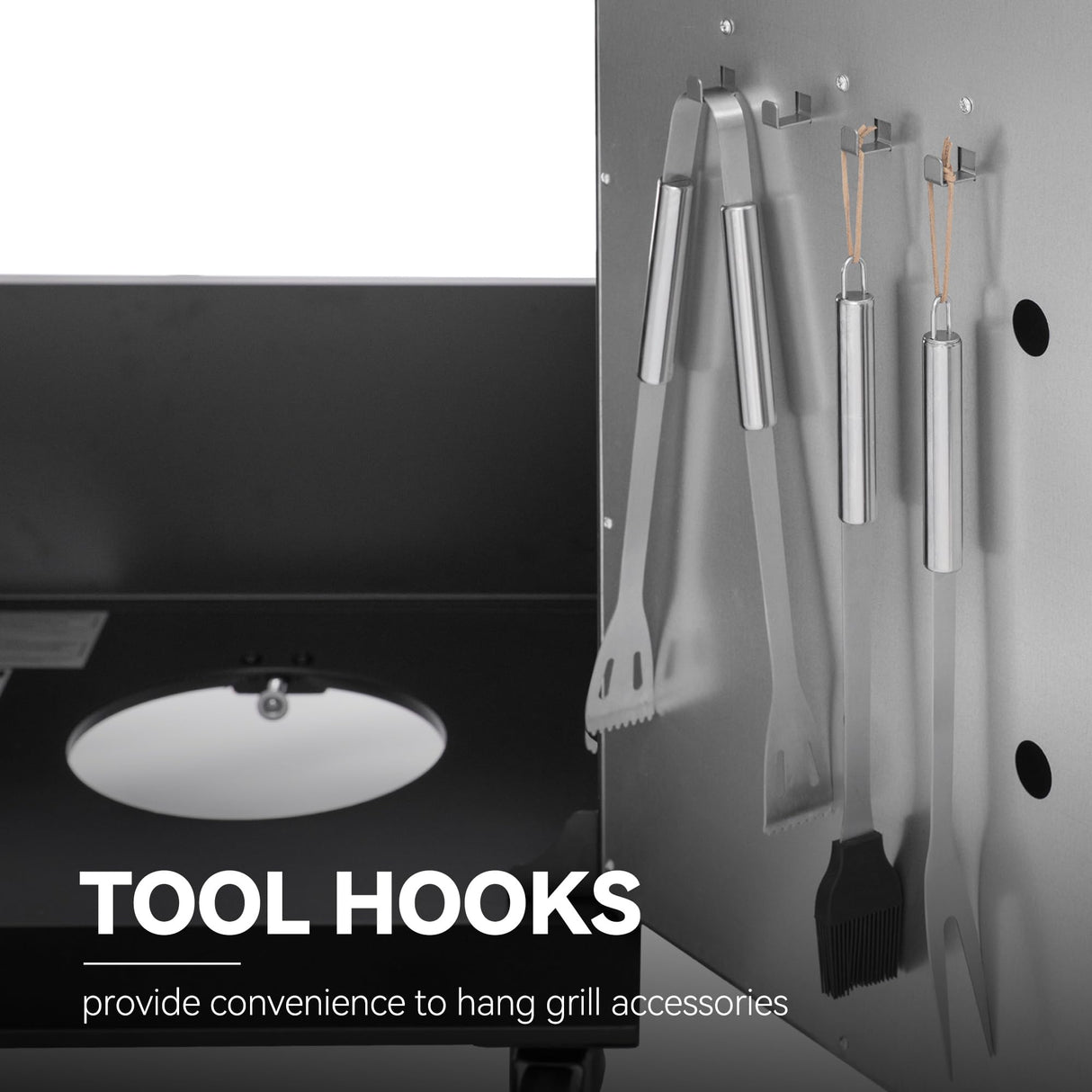 Royal Gourmet SG6002R 6-Burner Propane Grill with Sear Burner and Side Burner, Stainless Steel Cabinet Style Gas Grill with 71,000 BTU Output, for Outdoor Patio Garden Picnic Backyard Cooking, Silver Royal Gourmet