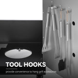 Royal Gourmet SG6002R 6-Burner Propane Grill with Sear Burner and Side Burner, Stainless Steel Cabinet Style Gas Grill with 71,000 BTU Output, for Outdoor Patio Garden Picnic Backyard Cooking, Silver Royal Gourmet