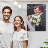 LTLUTU Puzzle Saver Sheets Kit (8 Sheets) - Permanent Adhesive Backing to Protect Finished Puzzles for Framing, Includes 2 Self-Stick Hooks + Squeegee Tool, Puzzle Preservation Stickers for Adults LTLUTU