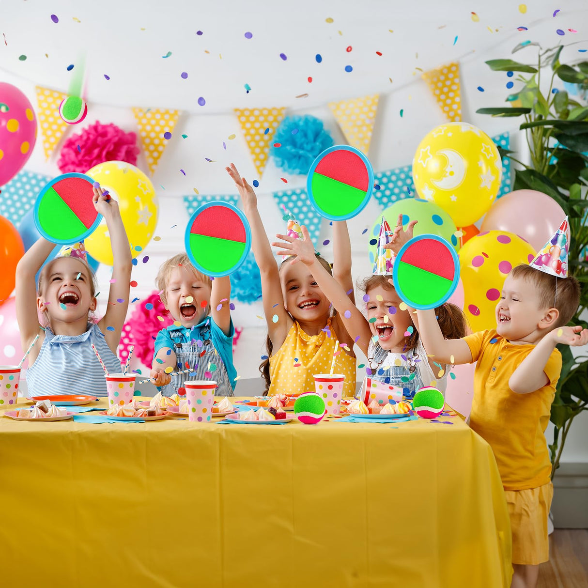 Ayeboovi Toss and Catch Ball Game Outdoor Toys for Kids Games Beach Pool Toys Outdoor Yard Games for 3 4 5 6 7 8+ Year Old Boys Girls Birthday Valentine's Day Gift Easter Basket Stuffers (Upgraded) Ayeboovi