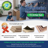 Slat Wall Paneling 4x8FT Black Slatwall Panel - Wall Garage Storage System | Heavy - Duty Industrial PVC Panels for Easy - Install Garage Organization | Sturdy Wall Slats for Home & Bike Rack Storage Eiruaw