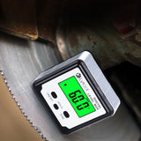 Lytool Digital Angle Finder, Angle Gauge Electronic Level Tool with Bubble Level and Magnetic Base, Digital Inclinometer Angle Measuring Tool for Woodworking, Construction and Machinery Lytool