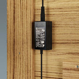 Modern Freestanding Floating Entertainment Center Floating TV Stand Wall Mounted TV Wall Panel for 75 inch TVs Home Theater with LED Strip Pull - Out Drawers and Overhead Shelf Natural Naomi Home