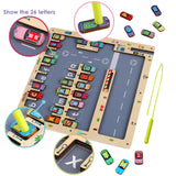 Magnetic Alphabet Maze Letter Puzzle for Fun Learning, Montessori Educational Toy for 3 4 5 Year Old Boys and Girls, Fine Motor Skills Development and Sensory Play NASHRIO