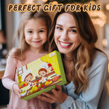 27 Pcs Montessori Kitchen Tools for Toddlers, Kids Knives for Real Cooking Safe Knife Set Include Toddler Cutting Boards Sandwich Cutters Peeler for Birthday Tools for Age 2-10 Year Old Girl Boy LURVUO