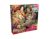 Buffalo Games - Brigid Ashwood - Cats in Love - 500 Piece Jigsaw Puzzle for Adults -Challenging Puzzle Perfect for Game Nights - Finished Size is 21.25 x 15.00 Buffalo Games