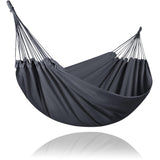 SUNCREAT Hammocks Outdoor Camping Double Hammock, Extra Large 2 Person Hammock for Camping, Dark Gray SUNCREAT