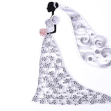 Woohome 48 PCS Paper Quilling Kit, Paper Quilling Making Drawing Design and Papers Quilling Tools for Quilling Art Paper DIY Drawing Handcraft Handmade, Home Decoration Woohome