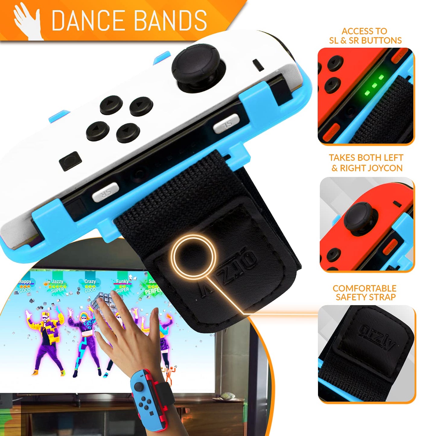 Orzly Party Pack & VR Headset for Nintendo Switch