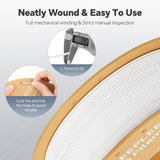 DEEPLEE PETG 3D Printer Filament 1.75mm 1KG, Dimensional Accuracy +/- 0.02 mm, High Toughness & Impact Resistance PETG Filament Fits FDM 3D Printers, Black Deeplee