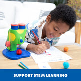 Educational Insights GeoSafari Jr. My First Kids Microscope Toy, Preschool Science, STEM Toy, Classroom Must Haves, Ages 3+ Educational Insights