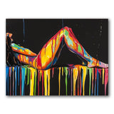 Ginfonr DIY 5D Diamond Art Kits for Adults, Woman Diamond Painting for Adults, Diamond Art Temptation Full Drill, Diamond Art Kits Embroidery Rhinestone Craft for Home Wall Decor 12 * 16 Inch08 Ginfonr