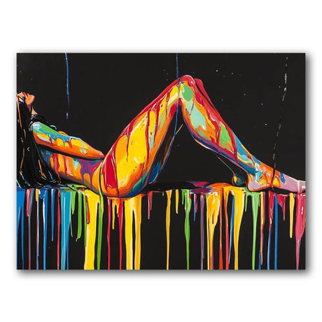 Ginfonr DIY 5D Diamond Art Kits for Adults, Woman Diamond Painting for Adults, Diamond Art Temptation Full Drill, Diamond Art Kits Embroidery Rhinestone Craft for Home Wall Decor 12 * 16 Inch08 Ginfonr