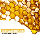 30Pcs Beeswax Sheets for Candle Making, Natural Wax Foundation for Bee Frames, DIY Candle Making Kit, Bees Wax Sheets for Beehives Honey (16.34 x 7.68inch) TESSTSY