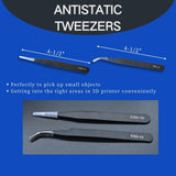 JUNYAOHSU 3D Printer Tool Kit, 24pcs 3D Printer Nozzle Cleaning Tool Removal Tool Kit, Wire Brush, Wire Flush Cutter, Scraper Knife, Diamond Files, Tweezer, Putty Knife for 3D Printer, Model Building JUNYAOHSU