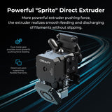 Creality Ender 3 V3 SE 3D Printer, 250mm/s Faster Print Speed CR Touch Auto Leveling Sprite Direct Extruder Dual Z-Axis Auto Filament Loading Ender 3 Upgrade 3D Printer Print Size 8.66x8.66x9.84 inch Creality