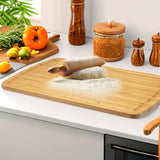 30" Extra Large Bamboo Cutting Boards for Kitchen, Wooden Chopping Board with Juice Groove, Reversible Butcher Block Cutting Board Carving Board for GAOMON