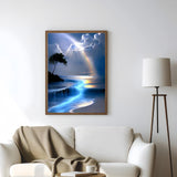 Rainbow Sky Diamond Art Kits for Adults, 5D Diamond Painting for Adult Beginners, DIY Full Drill Round Gem Painting Dot Art for Adults，Home Wall Decor 11.8x15.7 Inch 5DDIYART