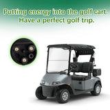EVHIKING ICON EV Golf Cart Charger Power Cord Factory Replacement 120V Replaces OEM # 2.04.0620. EVHIKING