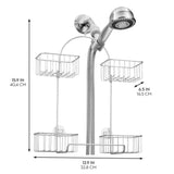 iDesign Classico Shower Caddy, Chrome InterDesign