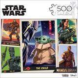 Buffalo Games - Star Wars: The Mandalorian - Trading Cards - 500 Piece Jigsaw Puzzle Buffalo Games