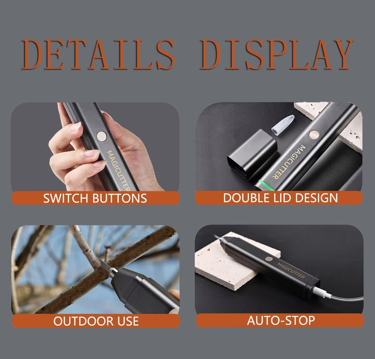 Ultrasonic Cutter Knife Handheld for Plastic,Acrylic,Carbon Fiber Board,Thin Wood,Cutting 3D Printed Models 30W 40KHZ magicutter
