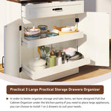 71" Tall Kitchen Pantry Cabinet with 3 Drawers, Farmhouse Storage Cabinet with 6 Barn Door Shelves,with Load-Bearing Steel Pipe and Adjustable Shelves,Pantry Organizer for Kitchen,Living Room(White) jiteentarou