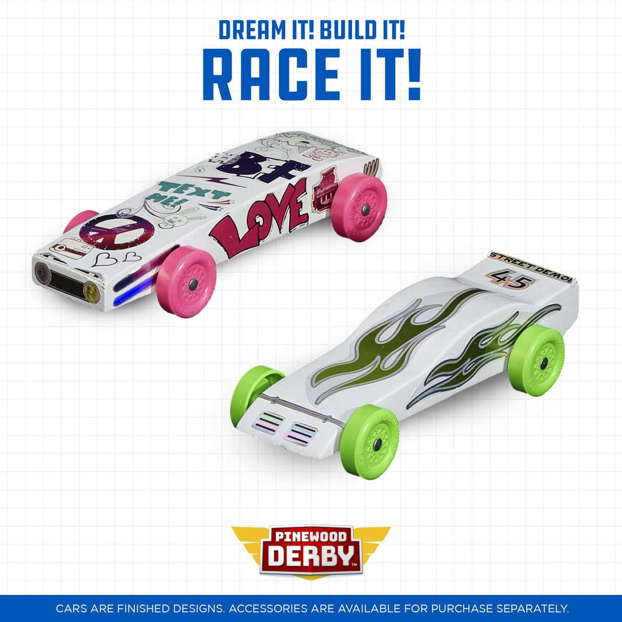 Official Pinewood Derby Car Kit Boy Scouts of America