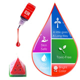 Candle Dye - 20 Color Liquid Wax Dye for DIY Making, High Concentration Color for Soy, Gel, Paraffin Wax - 10ml Each Limino