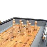 CROWN ME Deluxe Shuffleboard Shuffleboard Bowling Pin Set with Carry Bag, Ball CROWN ME