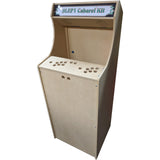 LVL23C 54" Tall 2 Player Cabaret Arcade Cabinet Kit (HAPP or SANWA) (BLANK (No button holes)) LEP1 Customs, LLC